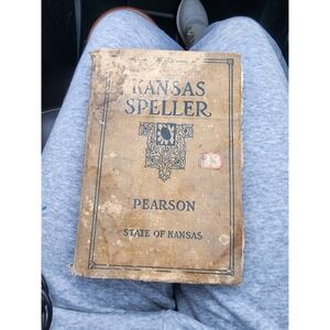 Antique 1924 Kansas‎ Speller, M.E. Pearson